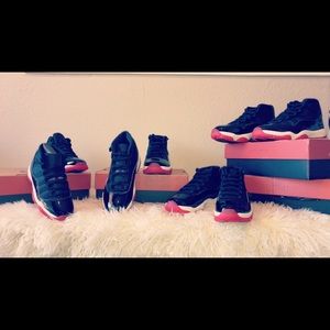 Family of 4 Jordan 11s
